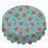 Floral Print Round Tablecloth 60 x 60 Inch Polyester 2