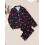 (XL, Black) Γυναικείο σετ πιτζάμας για χαλάρωση. 5