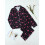 (XL, Black) Γυναικείο σετ πιτζάμας για χαλάρωση. 3