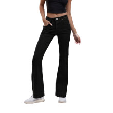 (M, Black) Pantalones vaqueros de las estaciones.