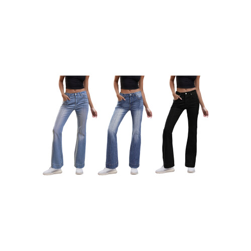 (M, Black) Pantalones vaqueros de las estaciones. 2
