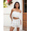 (S, White) Γυναικεία καλοκαιρινά ρούχα, φούστα Streetwear 4