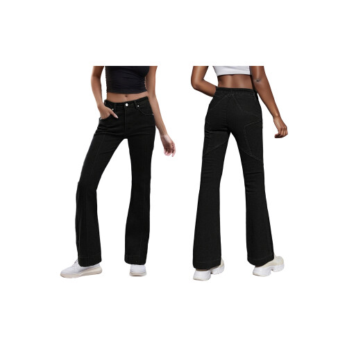 (M, Black) Pantalones vaqueros de las estaciones. 1