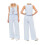 (L, Blue) Conjunto de 2 para verano. 2