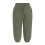 Lässige, einfarbige Damen-Caprihose mit elastischem Bund und 3