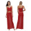 (S, Red) Completo da donna per feste. 2