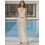 (L, Beige) Completo da donna per feste. 6