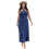 (XXXXXL, Blue) Robe trapèze dos et voyages. 1