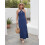 (XXXXXL, Blue) Robe trapèze dos et voyages. 4
