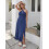 (XXXXXL, Blue) Robe trapèze dos et voyages. 5