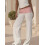 (XL, White) Γυναικείο Αθλητικό Παντελόνι Αντίθετο Χρώμα 6