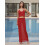 (L, Red) Completo da donna per feste. 3