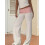 (XL, White) Γυναικείο Αθλητικό Παντελόνι Αντίθετο Χρώμα 5