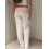 (XL, White) Γυναικείο Αθλητικό Παντελόνι Αντίθετο Χρώμα 8