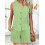(M, Green) Dwuczęściowy letni strój co dzień 4