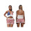 (S, Red) Conjuntos de mujer con shorts. 2