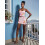 (M, Pink) Γυναικείο σετ 2 μπλουζάκια Cami 7