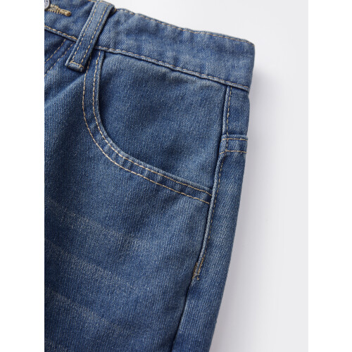 (M, Blue) Γυναικεία τζιν μόδας casual παντελόνια 2