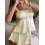(S, Lemon Yellow) Γυναικείο σετ πιτζάμας 2 τεμάχια 7