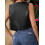 (L, Black) Vestă din piele îmbrăcăminte western 10