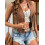 (XXL, Brown) Vestă din piele îmbrăcăminte western 7