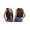 (L, Black) Vestă din piele îmbrăcăminte western 4