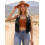 (L, Black) Vestă din piele îmbrăcăminte western 13