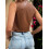 (XXL, Brown) Vestă din piele îmbrăcăminte western 10