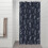Αδιάβροχη κουρτίνα ντους με floral εκτύπωση 36"x72" με 12 γάντζους 2