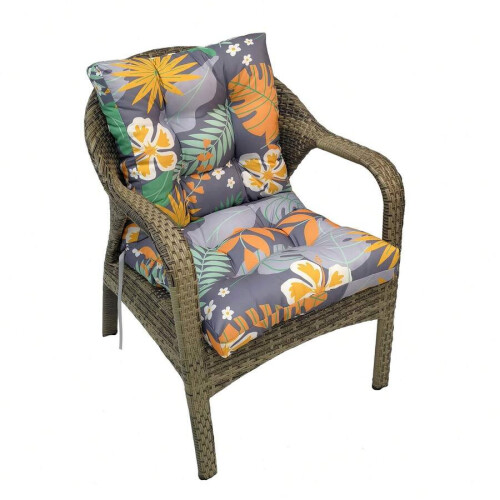 Coussin de chaise d'extérieur imperméable en polyester, coussin d'assise profonde 1