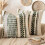 Boho Chenille putetrekk 18x18 tommer (2-pakning) 1