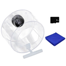 Chytré krmítko pro ptáky s kamerou 1080P, upozorněními v aplikaci a obousměrným zvukem – kompatibilní s iOS/Android, obsahuje 8GB SD kartu
