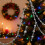 Door String Curtain with Silver Thread Ribbons 2.7m 7