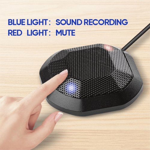 USB Conference Microphone 360 Omnidirectional Condenser ! 1