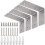 Edelstahl-L-Winkel 5" x 3", 4er-Pack 1
