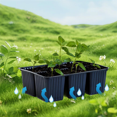 (M, Black) Hydroponic Plant Watering Mat Automatic Irrigation Pad with Capillary Action for Plants Efficient Watering Solution 2