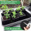 (M, Black) Hydroponic Plant Watering Mat Automatic Irrigation Pad with Capillary Action for Plants Efficient Watering Solution 6