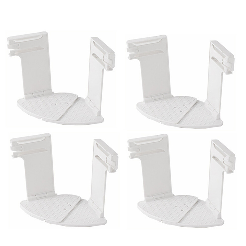 (One Size, White) Bed Sheet Holders With Fitted Lock Straps Bedsheet Holders Fastener For Corners, Keep Sheets Firm & Tight 7389840172294