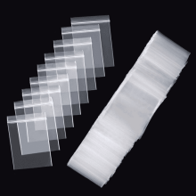 100 buc pungi mici de plastic Mil Clear resigilabile cu fermoar sigiliu blocare pungi din polietilenă rezistente cu fermoar reînchisibile pungi de