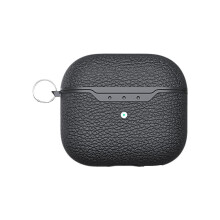 Litsikuvioinen yrityskotelo, joka on yhteensopiva AirPods4 (2024), AirPods Pro (Gen1–2) ja AirPods (Gen2–4) -laitteiden kanssa.