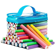 Heatless Flexible Hair Rollers 42-Pack, Soft Foam Flexi-Rods for All Hair Lengths, Heat-Free Waves & Volume, 7" – Compatible with All Hair Types