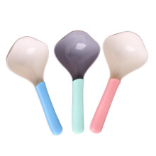 3Pcs Plastic Pet Food Scoop Set with Ergonomic Grip, Durable Dog Cat Food Shovel for Containers