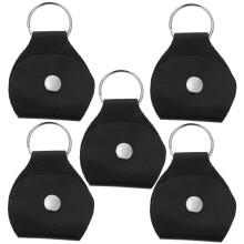 Soporte para púas de guitarra Homoyoyo, color negro, de poliuretano, estable, 5 piezas, accesorio para guitarristas.