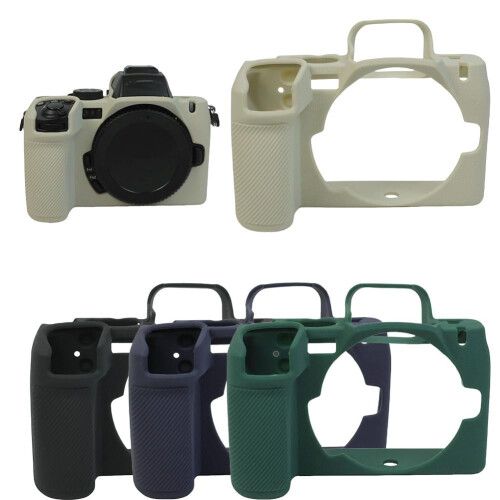 Capa de silicone para câmera Nikon Z50II, macia e leve, com proteção completa (A5X5Case). 1