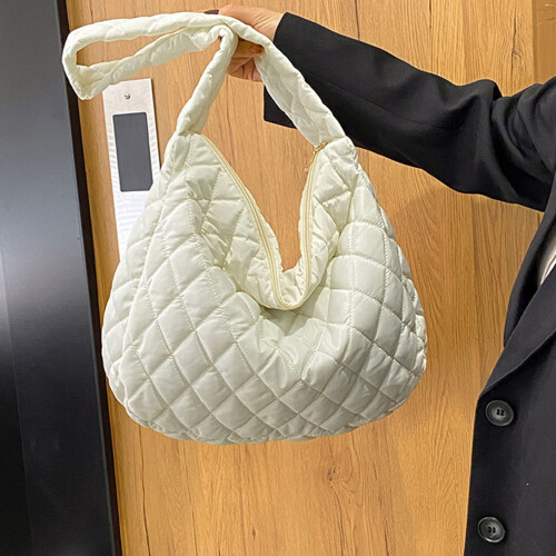 Καπιτονέ τσάντα ώμου Crossbody για γυναίκες και άνδρες – Μεγάλη χωρητικότητα, 2