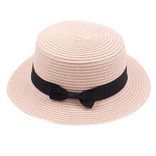 Miyuadkai Caps Effen Strandhoed Zomerhoed Dames Zonneklep Baseballpet Accessoire Roze