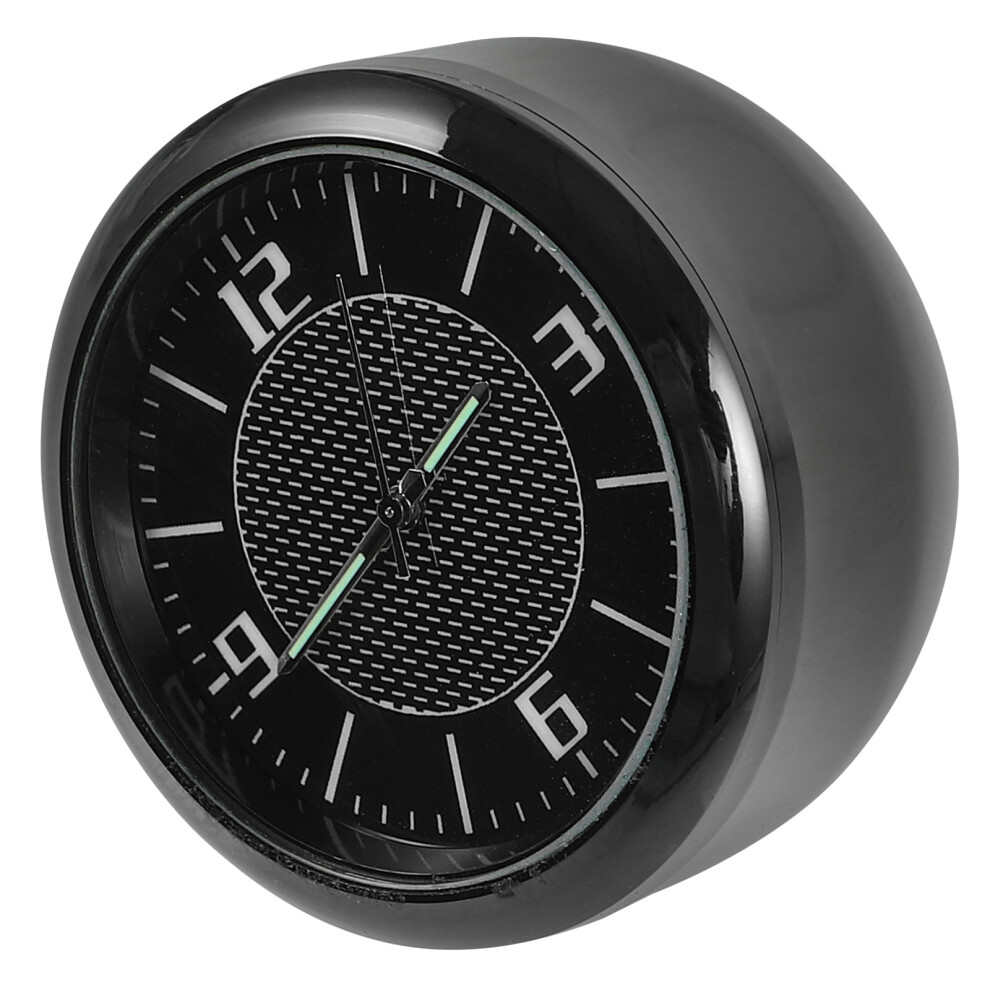 Car Dashboard Clock Glow-In-The- Mini Vehicle Clock Dark 9558633531411