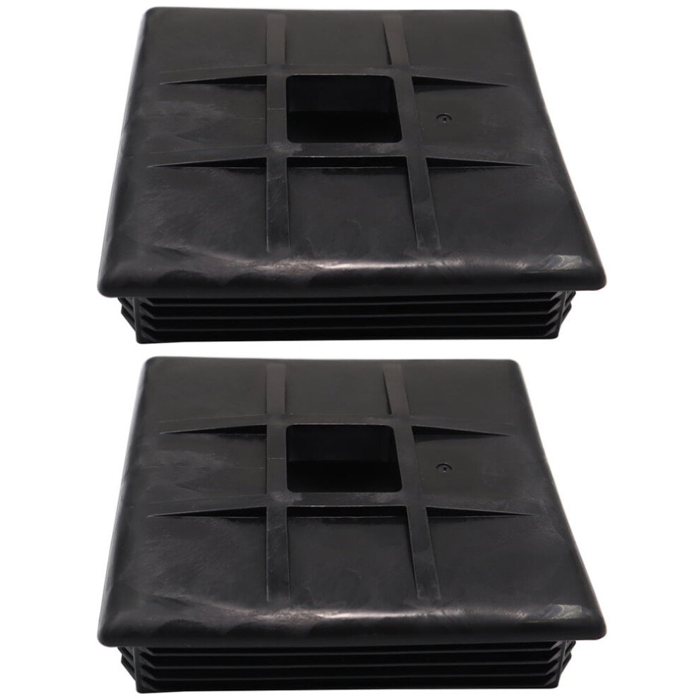 2Pcs Automotive Rv Bumper End Caps 4 Inch Bumper Plugs End Covers For Rv Camper Trailer 9353595331327