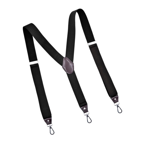 Μοντέρνες ανδρικές τιράντες με λουράκι 3Hooks, βαρέως τύπου, μονόχρωμη ζώνη πλάτης Y,