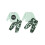 (2-3 Years, Green) Set de 2 de camuflaj. 2